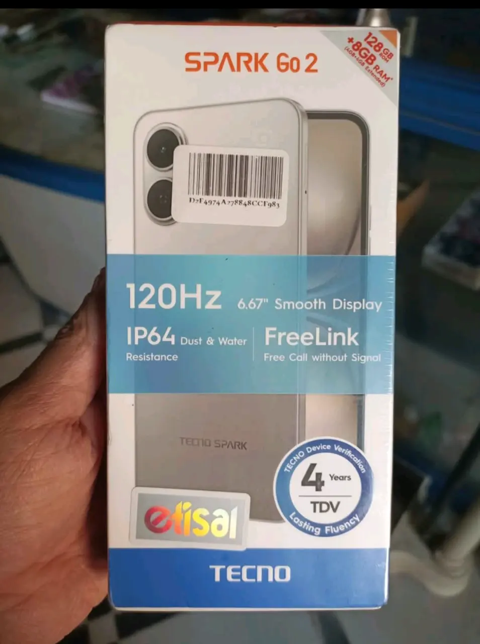 تكنو سبارك Go 2 جديد للبيع في قنا - قنا - ٨٬٥٠٠ جنيه